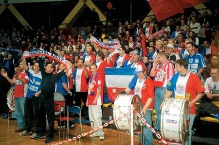 Fanklub Mostostalu to silna grupa  Fot. R. Drzazga