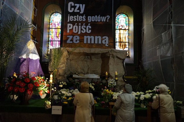 Grób Pański w Bazylice Katedralnej Wniebowzięcia Najświętszej Maryi Panny w Sosnowcu
