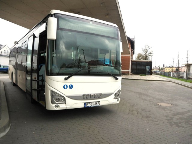 Autobus pół hybrydowy będzie jeździł testowo przez miesiąc na ulicach Wągrowca