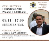 Jerzy Pawliszczy będzie gościem Towarzystwa Przyjaciół Legnicy Pro Legnica