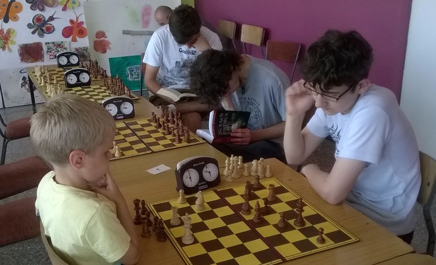 Wakacyjny turniej szachowy w Lubartowie