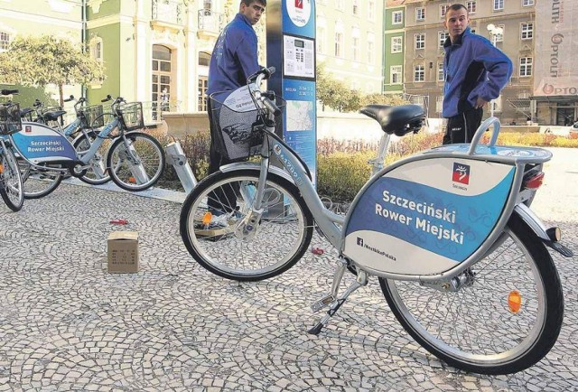 Trwają prace nad Szczecińskim Rowerem Miejskim. Zgodnie z planem ...