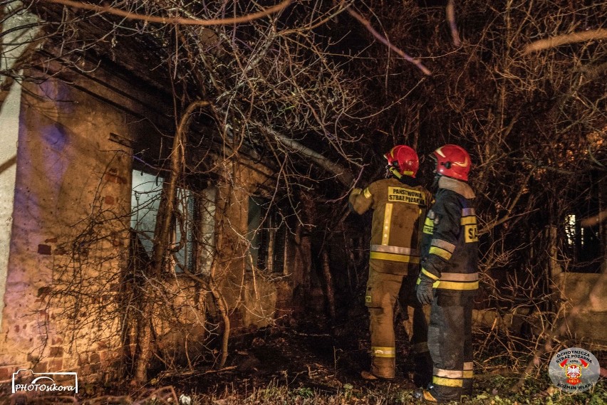 KOŹMIN: Groźny pożar budynku jednorodzinnego [ZDJĘCIA]