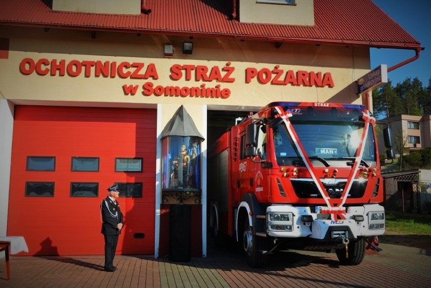 OSP Somonino przeprowadza zbiórkę w ramach akcji #StrażacyMedykom