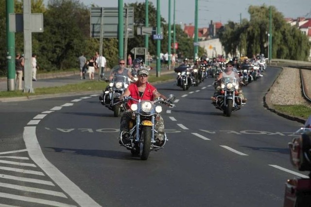 W Poznaniu po raz ostatni odbył się zlot harleyowców