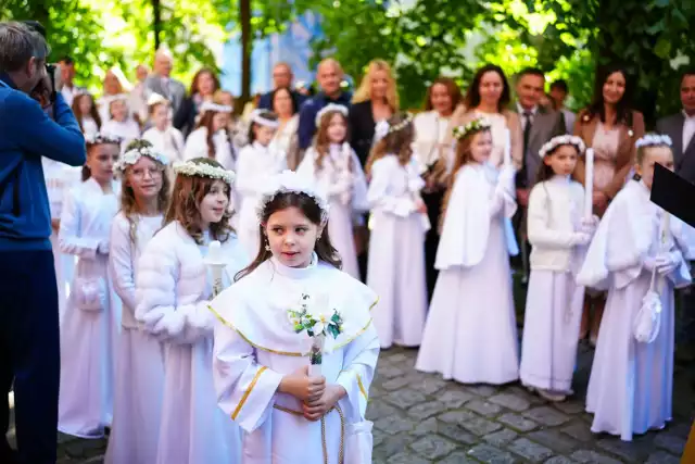 Pierwsza Komunia Święta w katedrze w Toruniu
