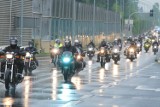 Poznań: Parada w strugach deszczu. Motocykliści zamknęli sezon