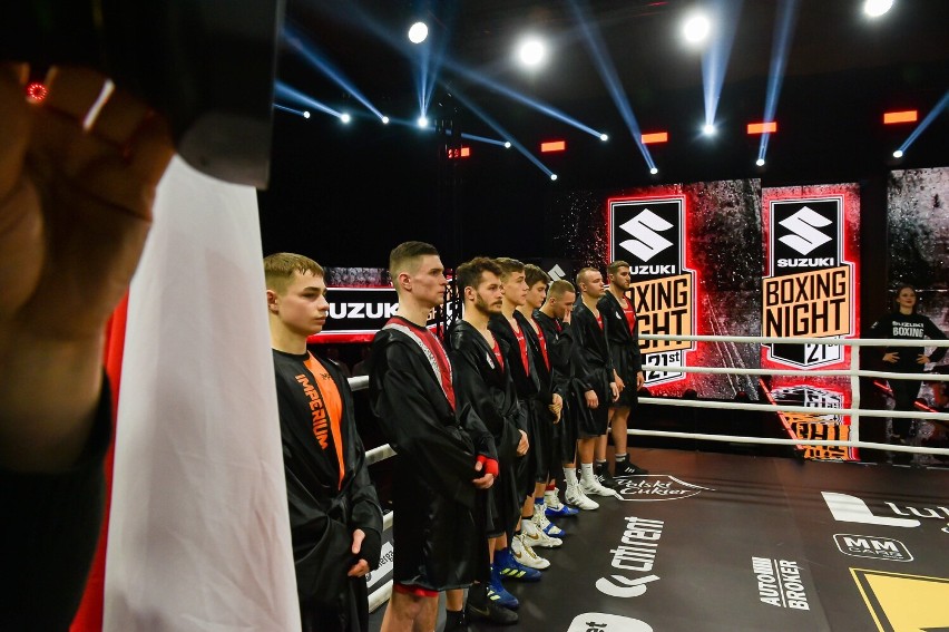 Tak wyglądała gala Suzuki Boxing Night 21 w Rypinie. Zobacz zdjęcia z Rypińskiego Centrum Sportu