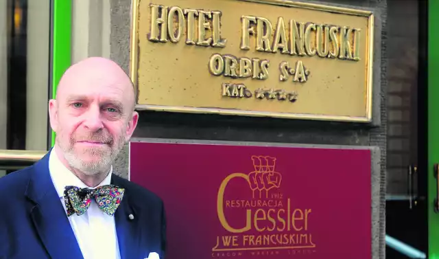 Za miesiąc z szyldu Hotelu Francuskiego zniknie marka "Orbis", pozostanie Gessler