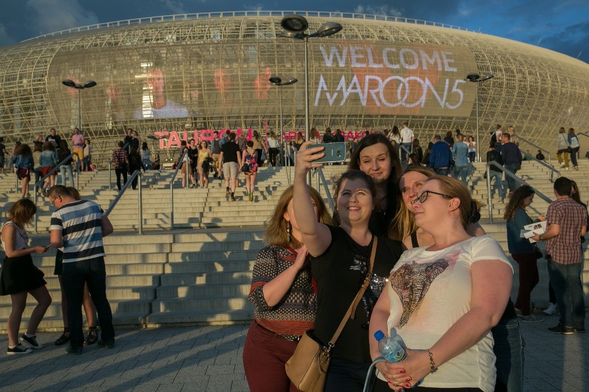 Koncert Maroon 5 w Tauron Arenie Kraków [ZDJĘCIA FANÓW]