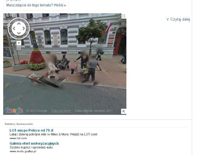 KONKURS: Bystre oko spacerowicza. Idź na spacer z Google Street View i wygraj nagrodę