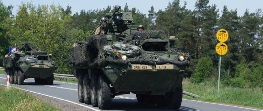 Wzmożony ruch pojazdów wojskowych na naszych drogach 