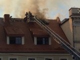Pożar w Rybniku: Pożar kamienicy na rynku