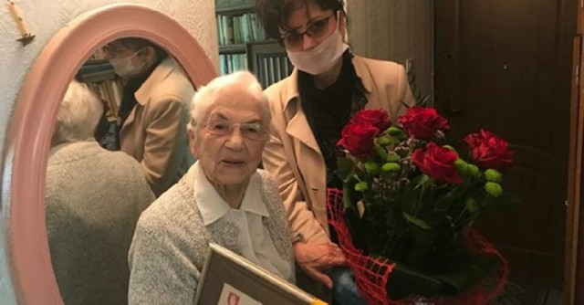 Krystyna Stefania Kolasińska skończyła 21 maja 100 lat