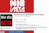 Manifestacja w Gdańsku: Pod Urzędem Miasta w Gdańsku spotkają się przeciwnicy podpisania ACTA
