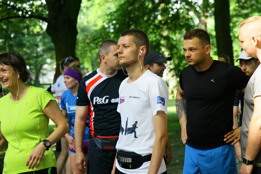 Parkrun Łódź. Bieg w parku Poniatowskiego - 4 czerwca 2016