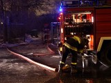 Pożar szpitala Rydygiera w Krakowie: paliło się ocieplenie ściany