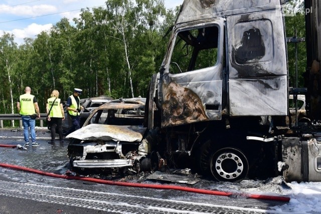 Do wypadku na autostradzie A6 pod Szczecinem doszło 9 czerwca 2019 r.