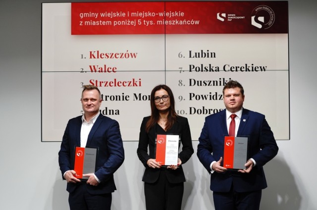 Trzy gminy z Opolszczyzny znalazły się na podium w swoich kategoriach.