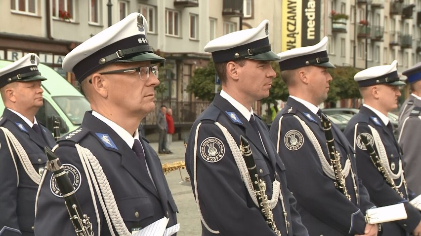 Nadanie sztandaru Komendzie Powiatowej Policji w Nidzicy