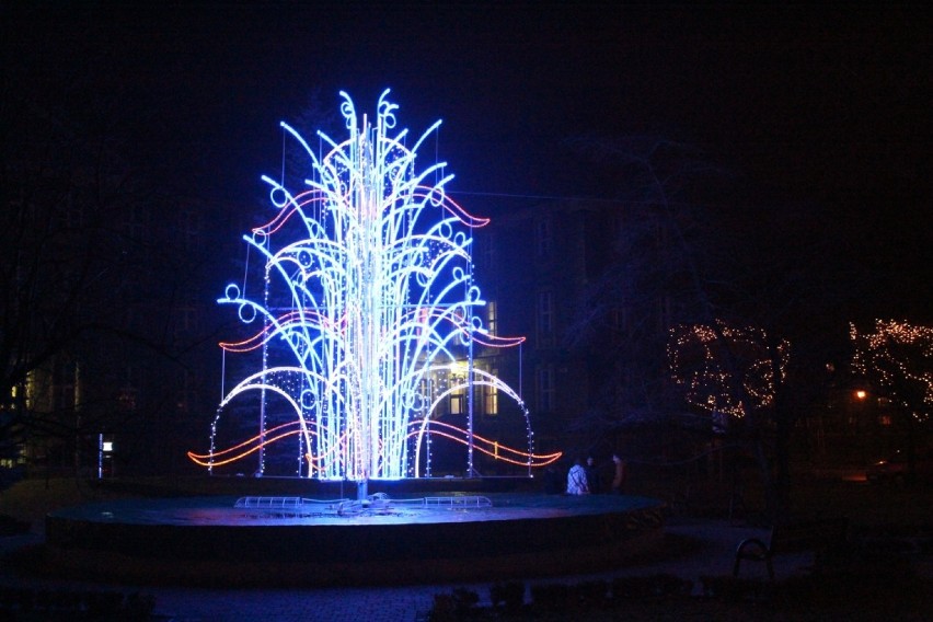 Świąteczne iluminacje w Bytomiu 2012