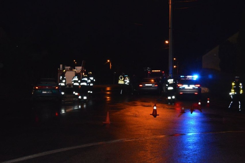 Wypadek w Jastrzębiu: 27-latek trafił do szpitala