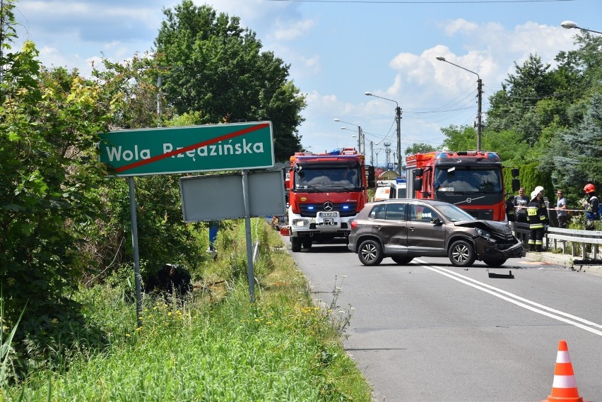 Do wypadku doszło na granicy Tarnowa i Woli Rzędzińskiej