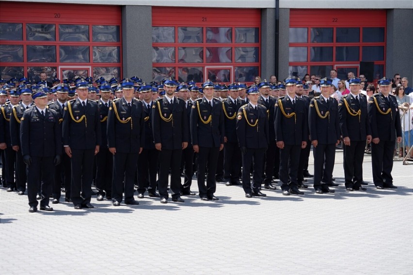 Uroczysta promocja absolwentów w Szkole Aspirantów Państwowej Straży Pożarnej w Poznaniu