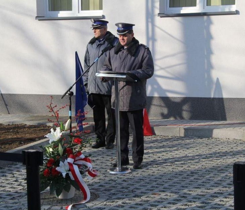 Komisariat policji w Brzeszczach jak nowy