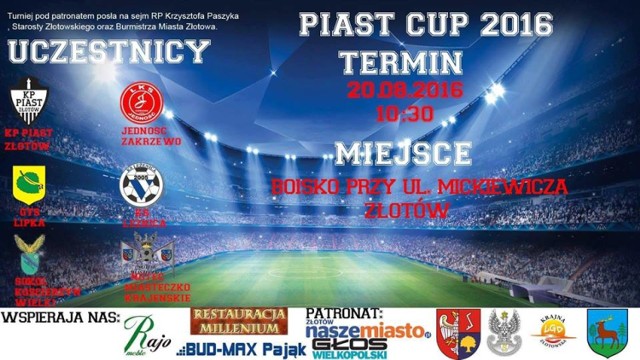 Piast Cup 2016 w Złotowie