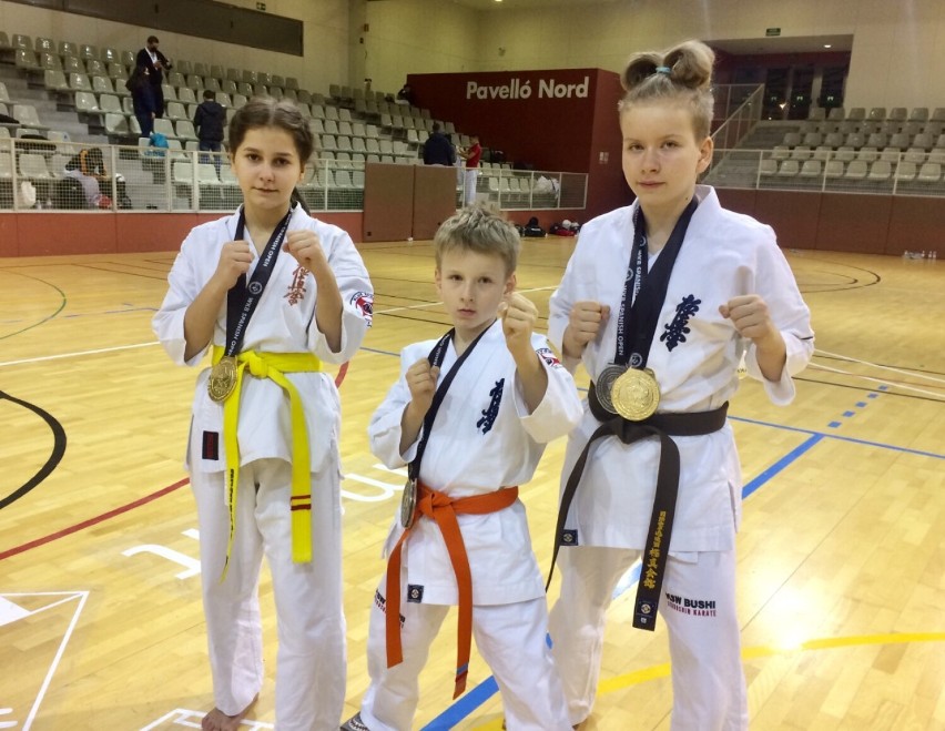 Medale karateków KSW BUSHI Radomsko w Czechach i Hiszpanii [ZDJĘCIA]