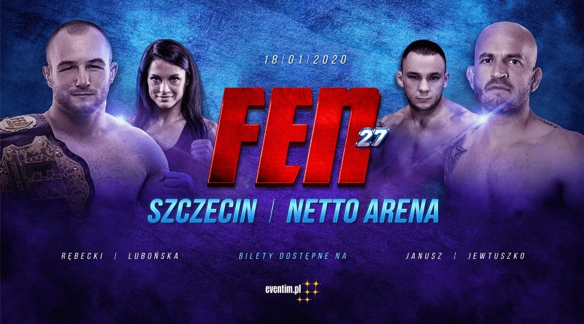 Gala MMA FEN 27 w Szczecinie. Bilety znikają bardzo szybko 