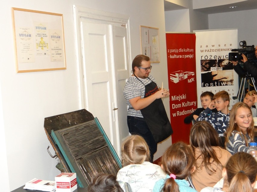 ROF 2019: Warsztaty dla dzieci w Muzeum Drukarstwa Braci...