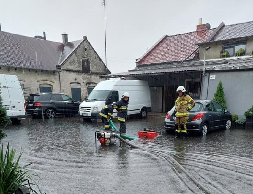 Najbardziej dały się we znaki w okolicach Sławy