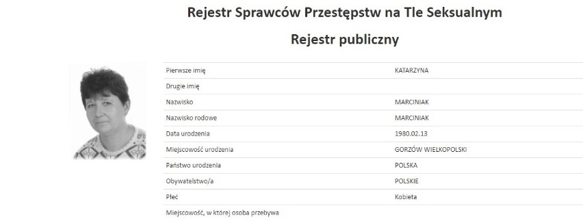 Przestępcy seksualni z Gorzowa i okolic. Znasz ich? Może...