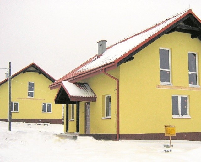 Zimą 2010 r. nowe domy dla poszkodowanych z Kłodnego były gotowe do zamieszkania