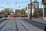 Od 1 listopada tramwaje wrócą na Dąbrowskiego. Tory będą odseparowane od samochodów