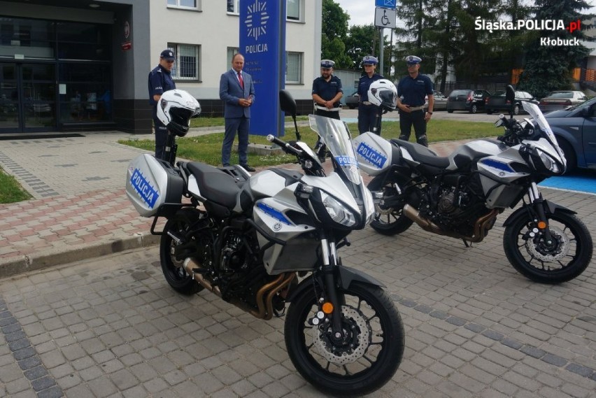 Kłobucka policja ma nowe motocykle [ZDJĘCIA] Piraci drogowi nie unikną kary za wykroczenia