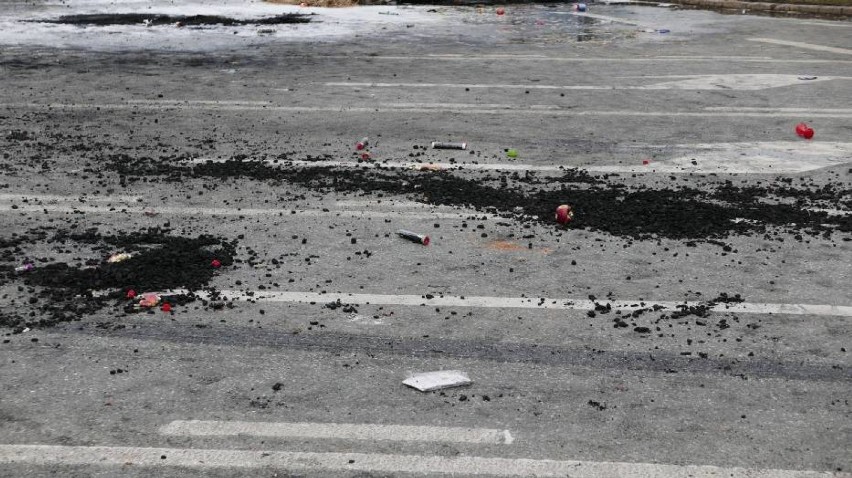 Plac Zawiszy - protest Agro Unii. Rolnicy zapłacą za swoje...