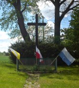 Śladami przydrożnych kapliczek - krzyż w Pierzchowicach