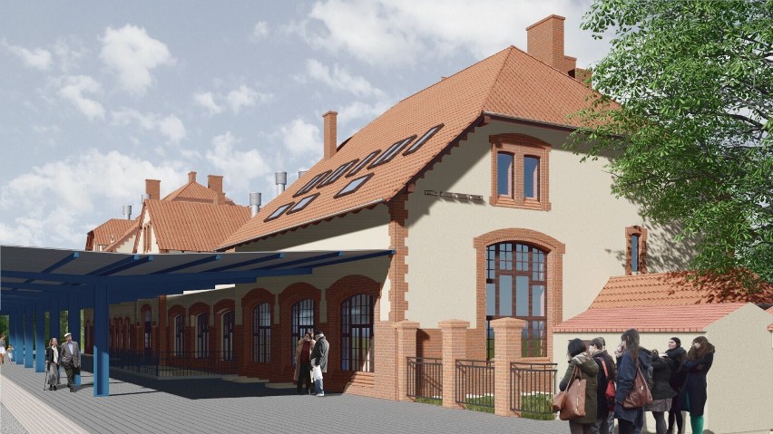 Nowy plan na dworzec kolejowy w Szczecinku. Konieczne zmiany w budżecie [zdjęcia]