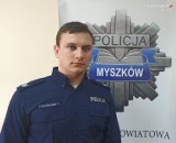 Starszy sierżant Wojciech Stęplowski jest nowym dzielnicwym w rejonie nr 2 w Myszkowie