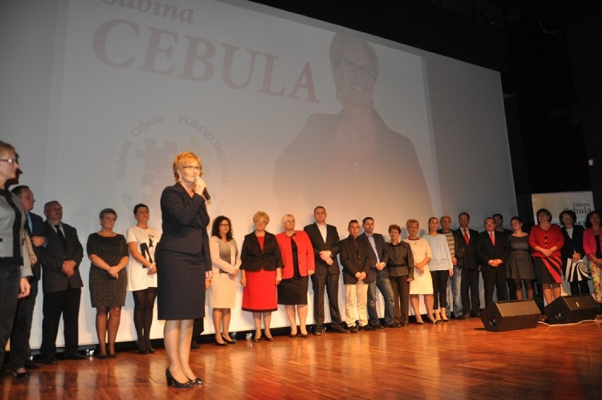 Wybory 2014: Konwent wyborczy Sabiny Cebuli