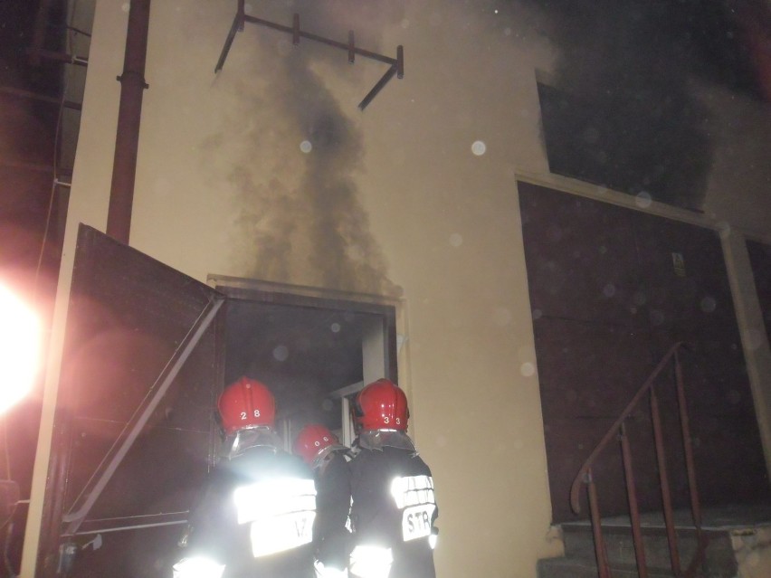 Straż Pożarna w Jarocinie: pożar stacji transformatorowej