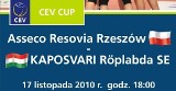 Zarezerwuj bilet na mecz Asseco Resovii w Pucharze CEV