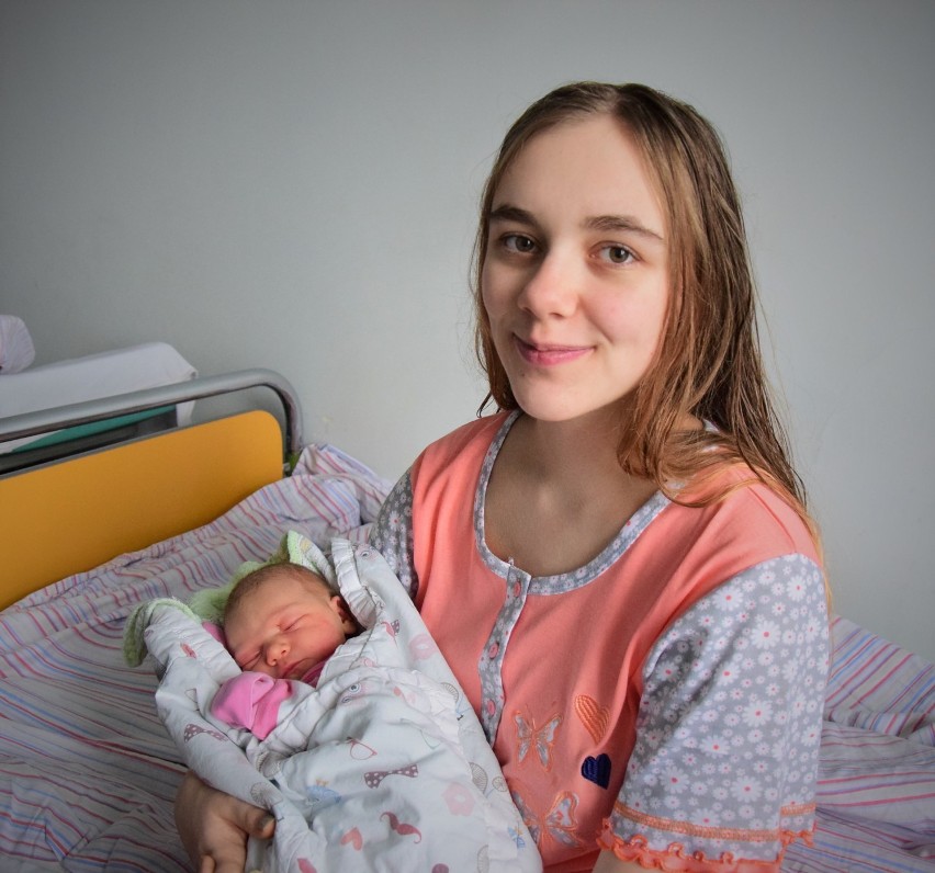 Pierwszy noworodek w Szpitalu Puckim 2020:  Róża Marzejon z Pucka