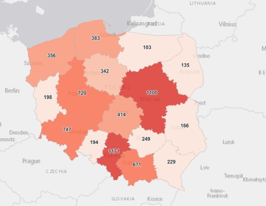 Koronawirus - Polska, 19.04.2021