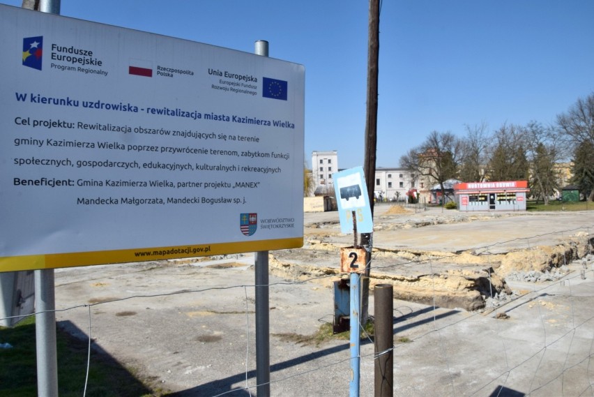 Koronawirus zatrzymał budowę galerii handlowej w Kazimierzy Wielkiej. Co będzie dalej?