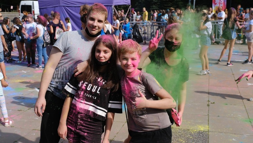 Festiwal Kolorów odbył się w niedzielę. 13 września, w parku...