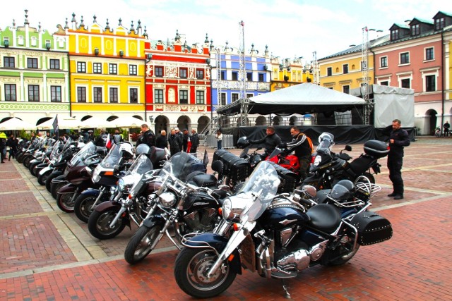 Z Zamościa motocykliści wyruszą oni do Radecznicy (przez Szczebrzeszyn).